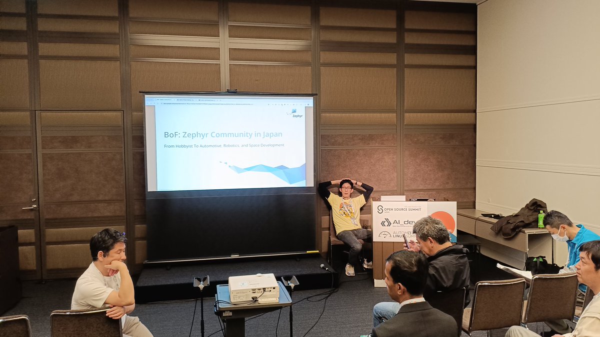 misoji_engineer's tweet image. zephyrセッション6番目のBOFです
#OSSJ #OSSummit