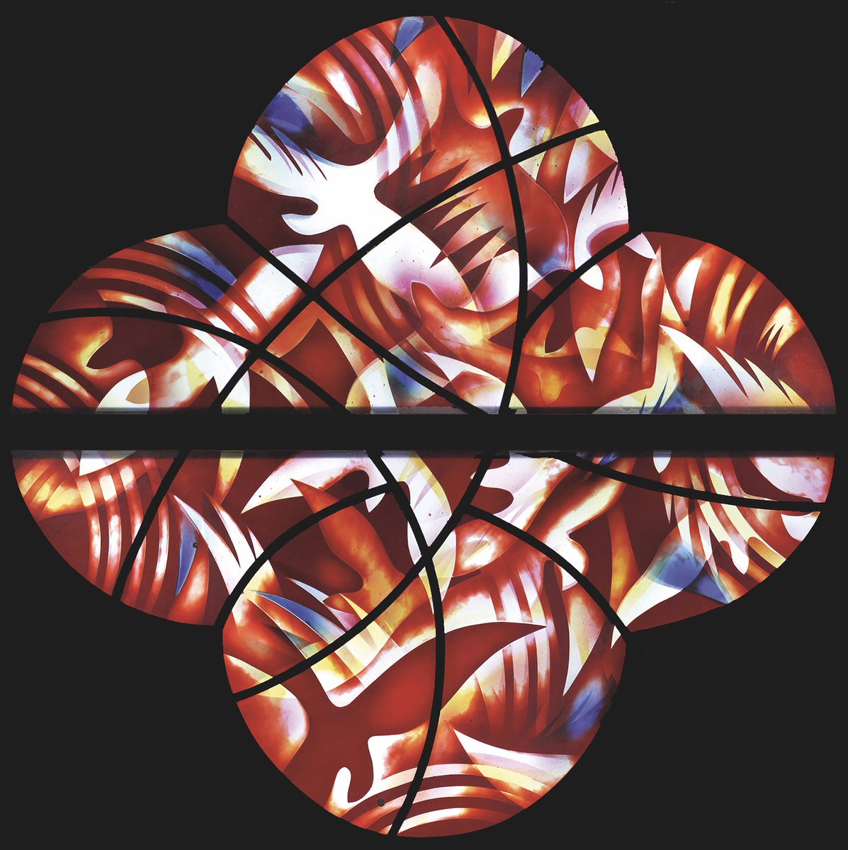 Uplifting memorial to Durham University student #DivineLight

@DurhamCathedral – Illumination Window (2019)

The brief to the artist, Mel Howse was to create a window that would be ‘beautiful, meaningful, uplifting, spiritual and celebratory’.

In the north quire aisle of Durham