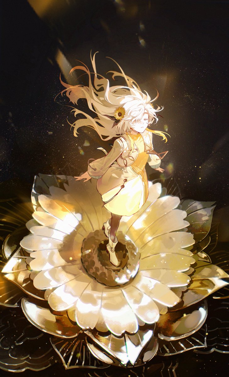 The Golden Flower
自性の源より、黄金の花が咲き放たれる
6周年おめでとう！
#ヰ世界情緒美術部
#ヰ世界情緒6周年
