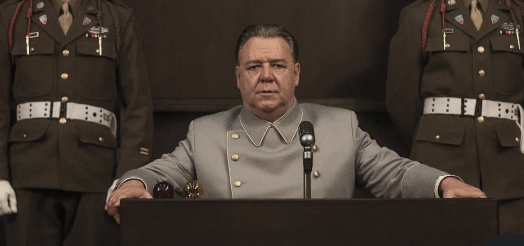 bigjstevens's tweet photo. ⁦@russellcrowe⁩ in Nuremberg… pretty amazing - that’s an understatement https://t.co/u1vImqspZW