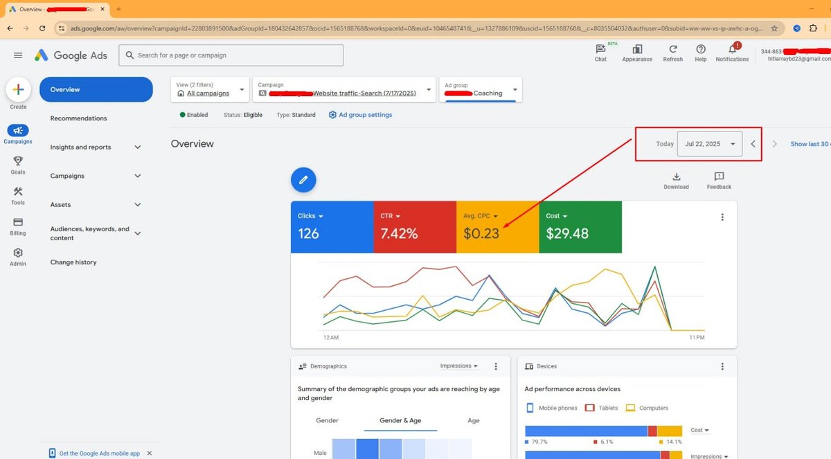 Problem - Solution - CTA 

If your business is  consistent leads from Google Ads, the problem isn’t your business — it’s your campaign strategy.
I help local businesses fix:
✓ Wasted ad spend
✓ Low-quality leads
✓ High CPC
✓ No calls or slow conversions

#googleads#googleai