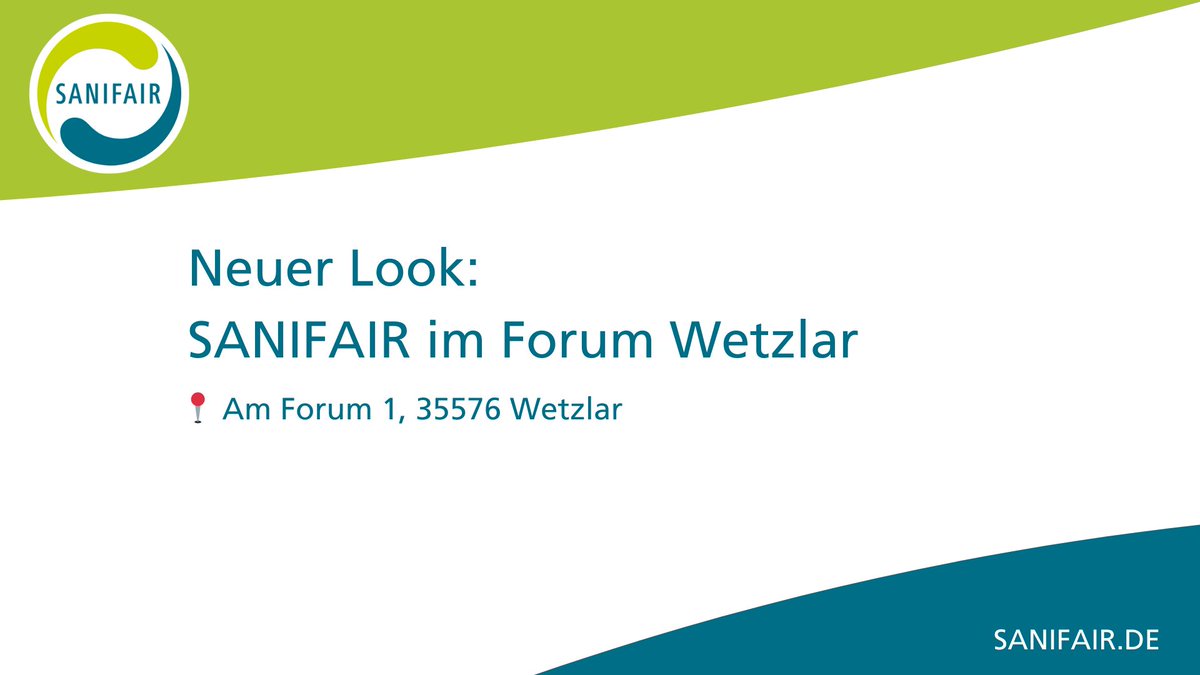 Wetzlar, wir haben weitergedacht. 🚻
Die SANIFAIR Anlage im Forum Wetzlar ist modernisiert – mit klaren Strukturen, mehr Komfort und einem Familienfokus, der im Alltag spürbar wird.
🚻 Herren 4 | Urinale 7 | Damen 9 (inkl. Mutter-Kind)
👶 Babywickelraum inkl. stillgeschützter