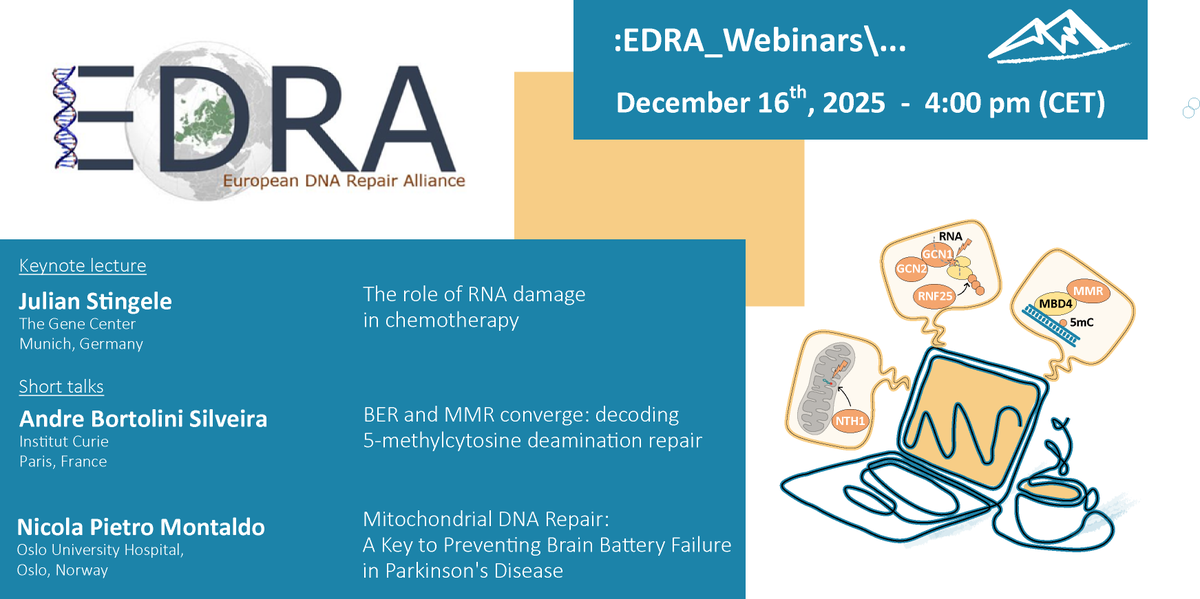 EDRA (European DNA Repair Alliance) tweet media