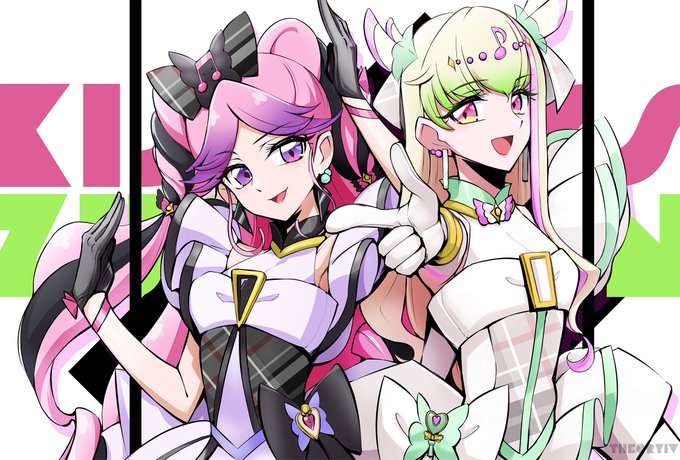 #今年も残りわずかなので今年一番伸びた絵を貼る

今年だとやはりこの二人やった 