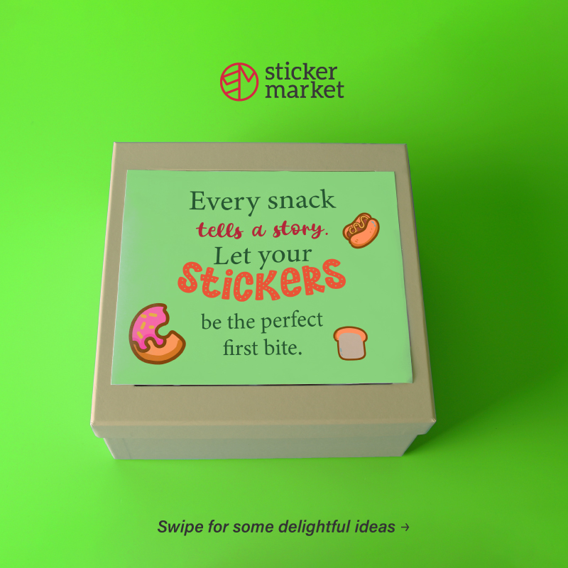 UKStickerMarket's tweet image. Let your stickers tell your snack’s story. 🍪

See how the right packaging can transform your treats and share your brand’s story in an instant. 🍪📦

Ready to order? Shop now at stickermarket.co.uk

#PrintedByStickerMarket #stickers #snacks