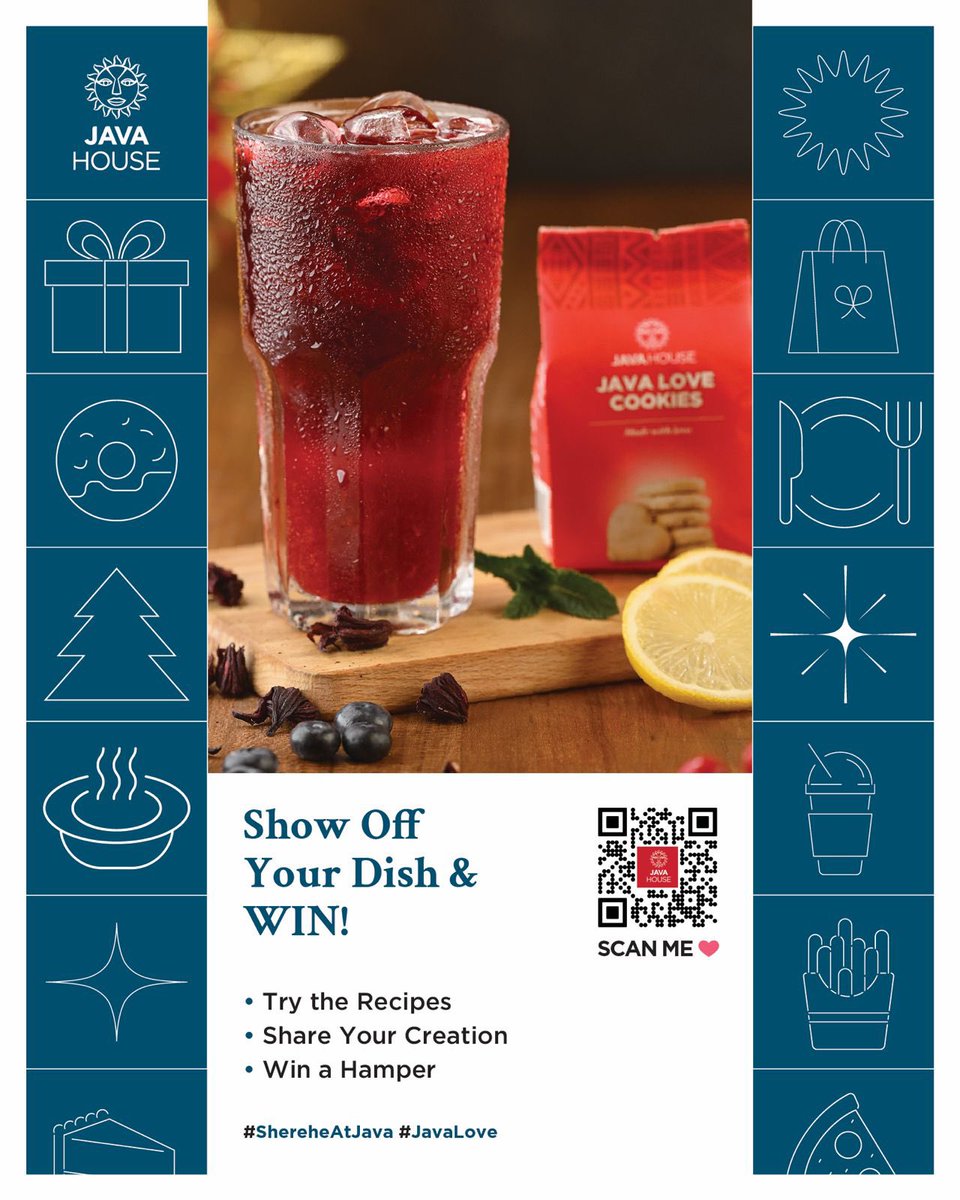 javahouseafrica's tweet image. It’s a new week and that’s calls for trying something new in the kitchen. 👩‍🍳Try a recipe from our Java recipe book, Snap a pic, post it and tagUS You could WIN a festive hamper packed withJava goodies. #ShereheAtJava #JavaLove