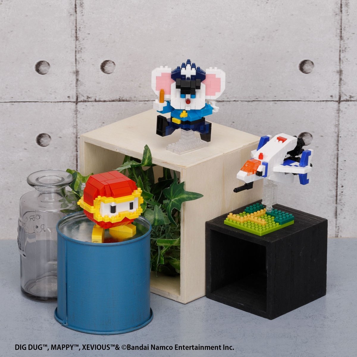 ＼🚀11月新発売🕹／
1980年代に大ブームを巻き起こした人気ゲームキャラたちが、ナノブロックで新登場！✨

「マッピー」からマッピー、
「ディグダグ」からプーカ、
「ゼビウス」からソルバルウがラインナップ💫

手のひらに名作を🔥

詳しくはこちら🚀
kawada-toys.com/brand/nanobloc…

 #ナノブロック