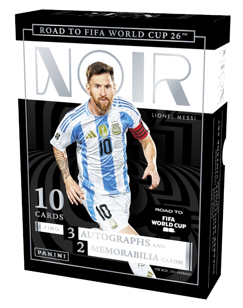 製品情報】 2026年1月29日 発売予定 ⚽ 2025-26 PANINI NOIR ROAD FIFA