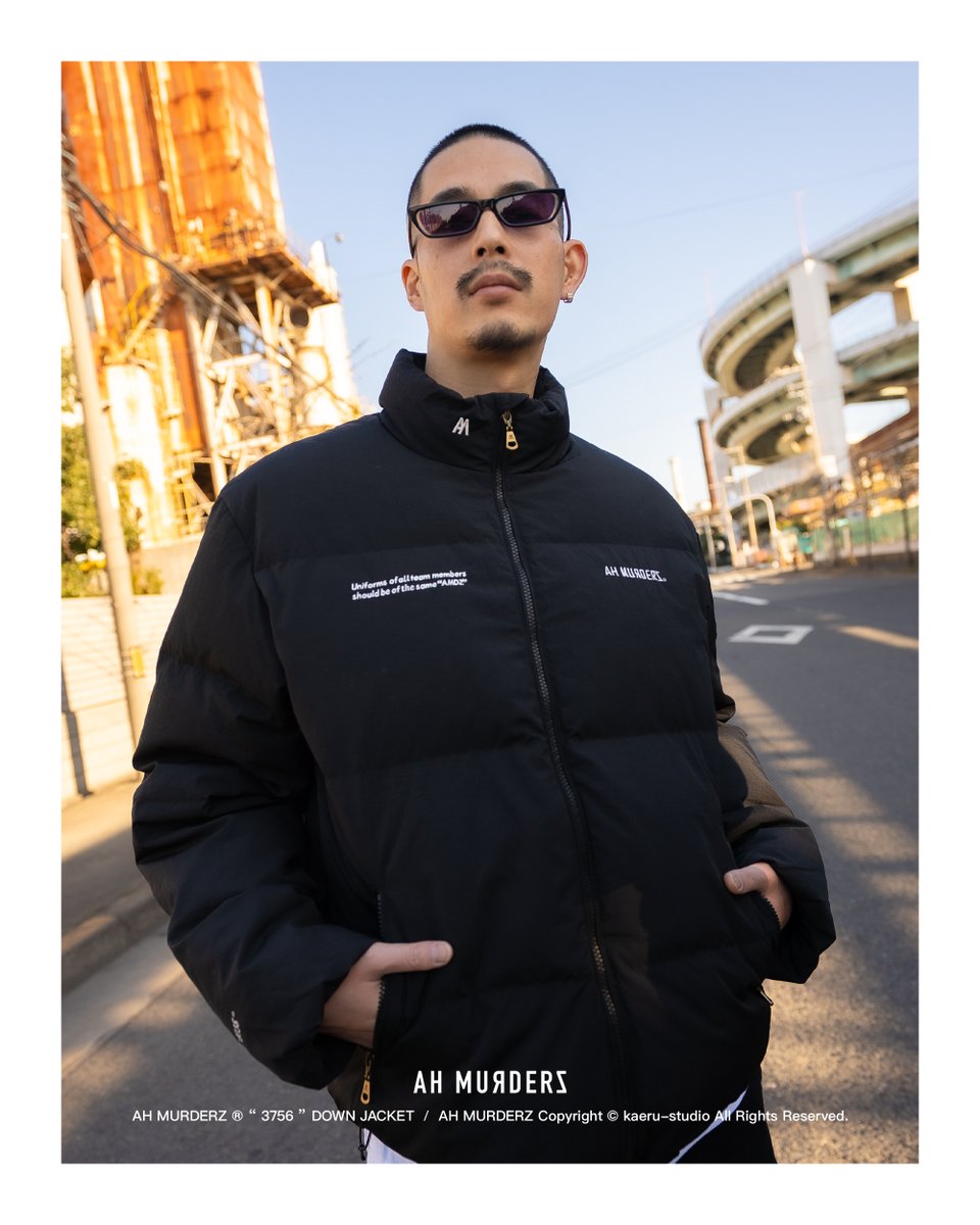 ついに明日 12.09 Release !!!!! AH MURDERZ “ 3756 “ DOWN JACKET