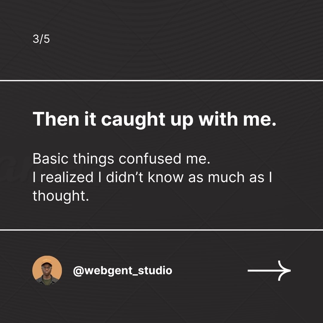 webgent_studio's tweet image. My honest coding journey so far — the real versions. 🙂
#codingjourney #webdevelopment #buildinpublic #WebDesignHistory #webdesign #sstvi #ImACeleb