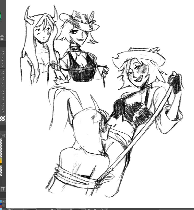 messing around before the work