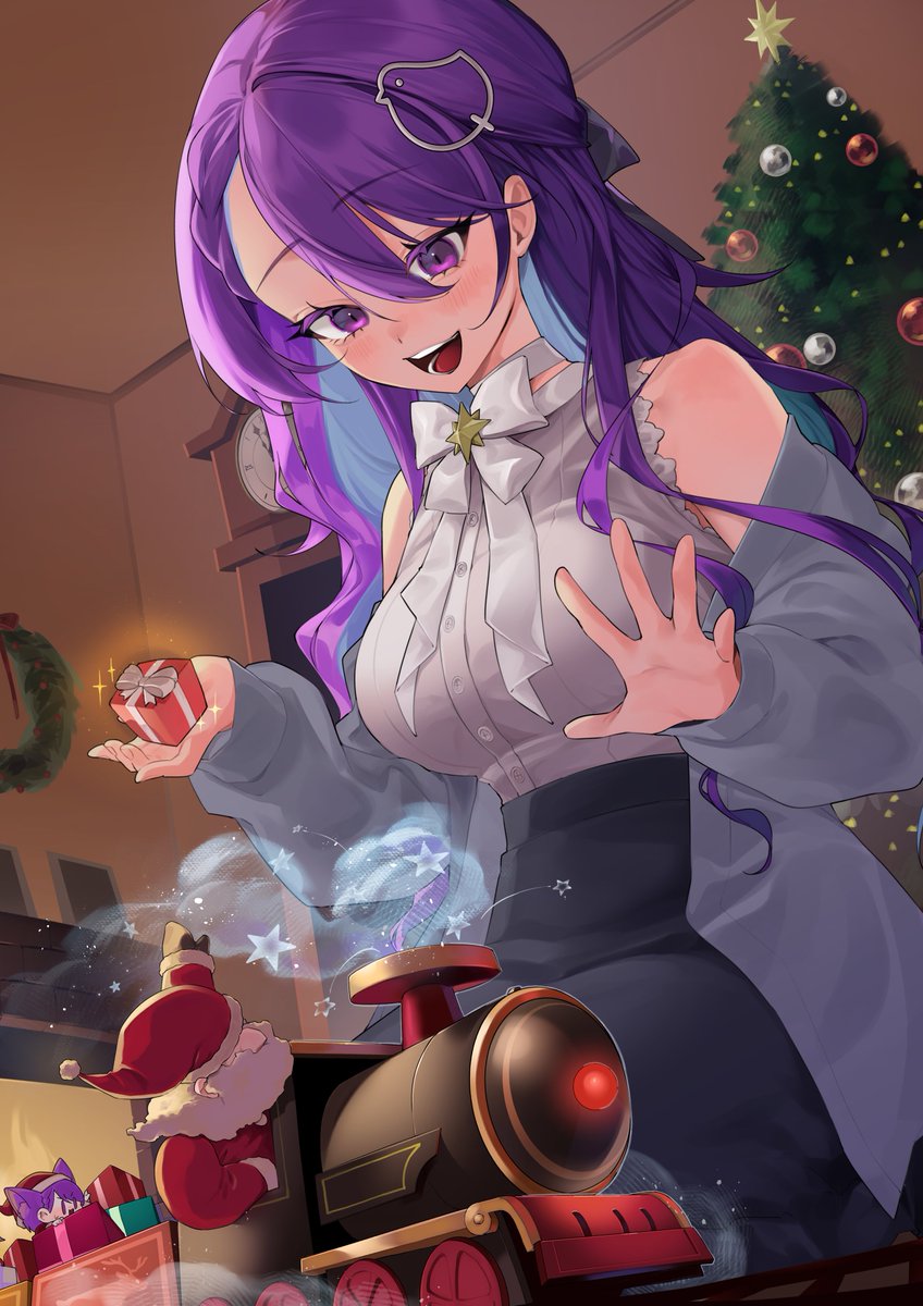 １２月！！！！！
今年もネップリ企画走り切ったー！！！！！！！！！
今月の絵めちゃお気に入り！！！！
ネップリ企画を始めて３年たったけど成長できたなって思えることもたくさんあってたのしい！！！！！
のびしろな部分もめっちゃあるからもっとがんばるぞぉ！！！！！✨✨✨