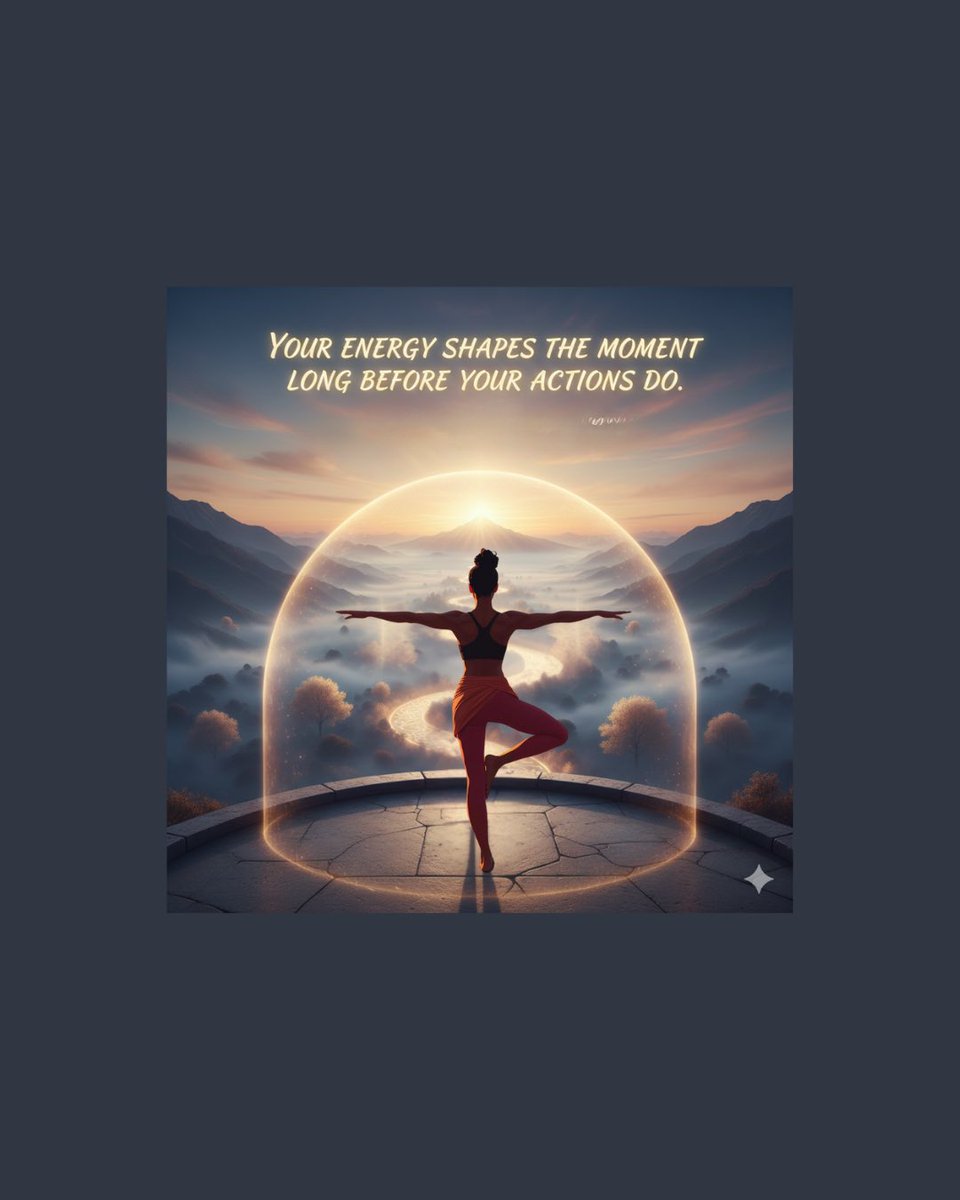 MsClassNSession Monday Pep Talk  

Theme: Presence 
Quote: “Your energy shapes the moment long before your actions do.” 
Reflection: When you bring intention to where you stand right now, the path ahead becomes steadier and more purposeful.  

Image created by Gemini