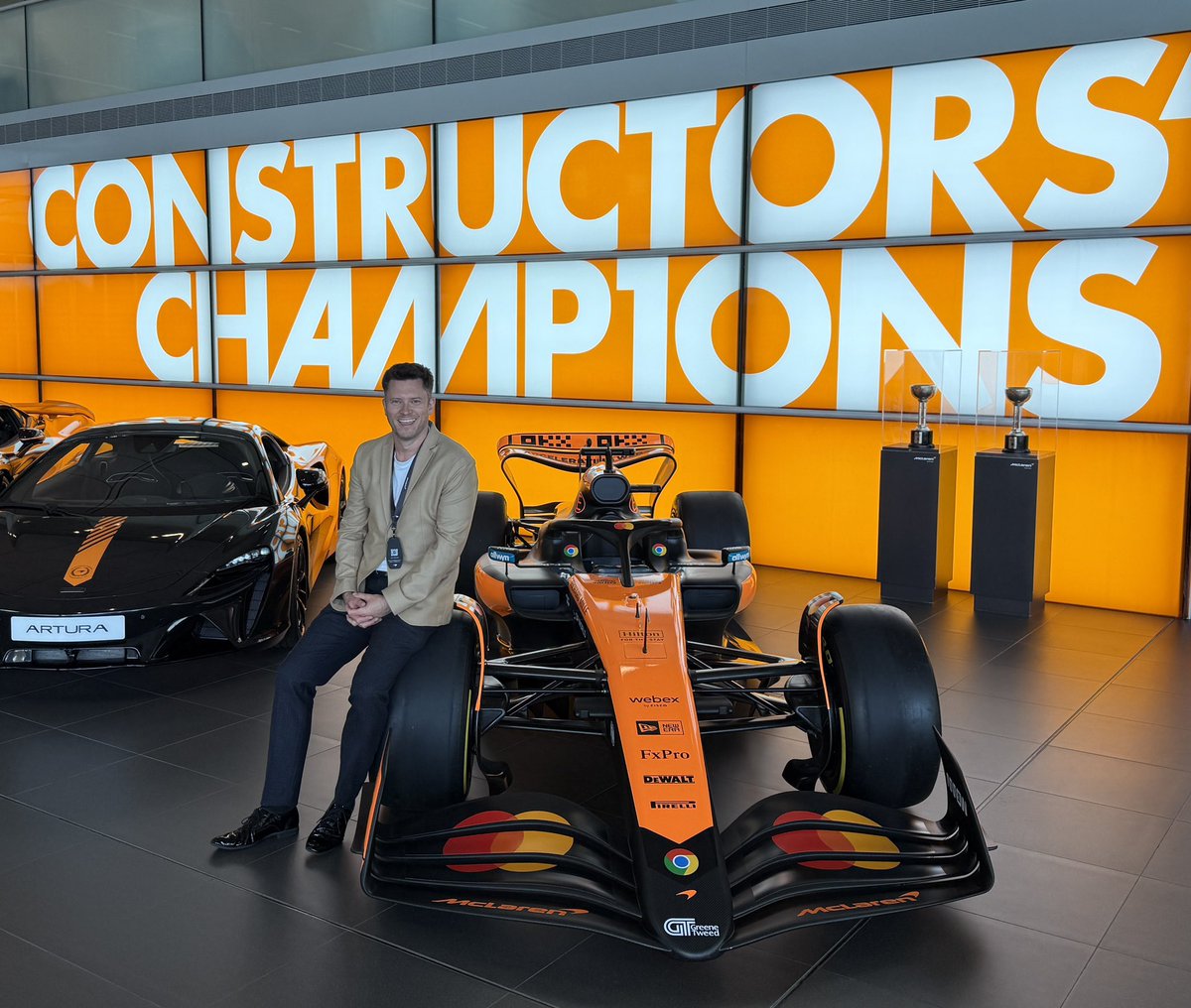 MWmagic's tweet image. Big congratulations to all at @McLarenF1 very well deserved 👏🏻