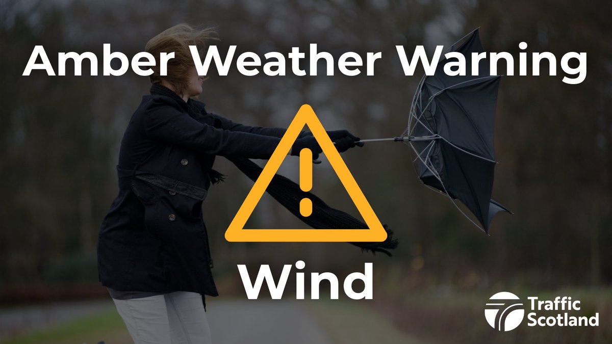 ⚠️ AMBER AND YELLOW WEATHER WARNINGS ⚠️

The <a href="/metoffice/">Met Office</a> has issued WEATHER WARNINGS for 🍃WIND and RAIN 🌧️across Scotland from 09/12 (Tuesday) 06:00.

More information can be found on the Met Office website: bit.ly/3YRMWQz
