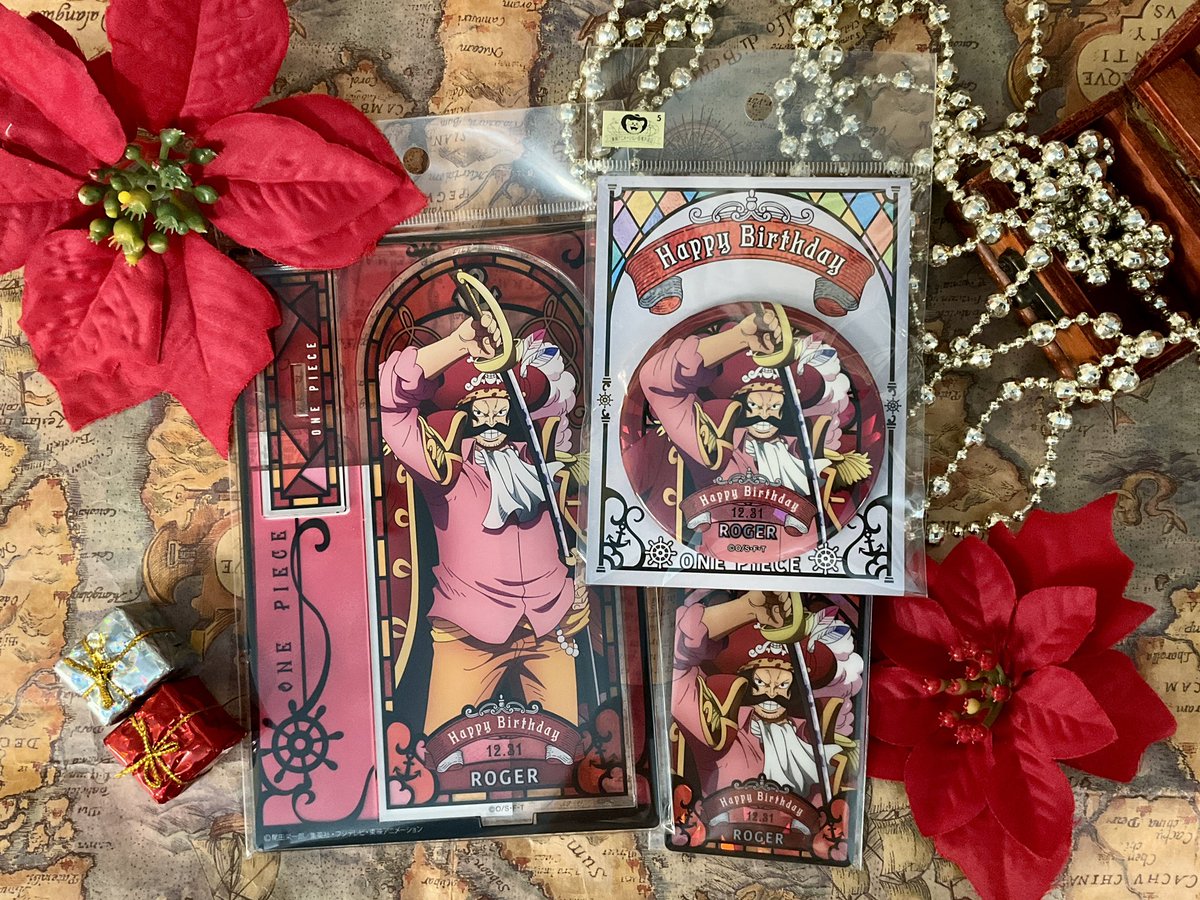 オススメ商品】麦わらストア限定 ロジャー □HBDステンドグラス風