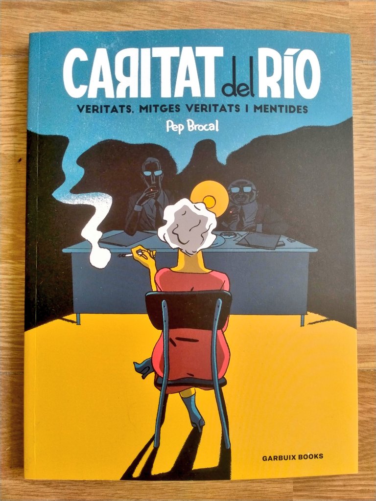 No soc gaire de llegir còmic ni novel·la gràfica, però m'interessen sovint i força les propostes de contingut de Garbuix Books:

Tiphaine Rivière. La distinción: basado libremente en la obra de Pierre Bourdieu.

Pep Brocal. Caritat del Río: veritats, mitges veritats i mentides.