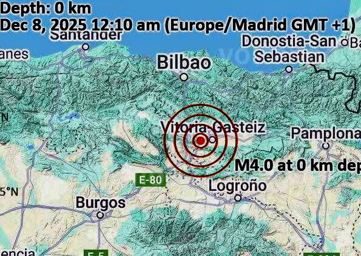El terremoto en Álava nos recuerda nuestra fragilidad. Una vez más, todos estamos en la misma barca, tal y como nos recordó la Iglesia en la reciente pandemia. Sigamos firmes en la fe, confiados a la oración, cercanos a los más vulnerables y agradecidos a Dios por la vida.