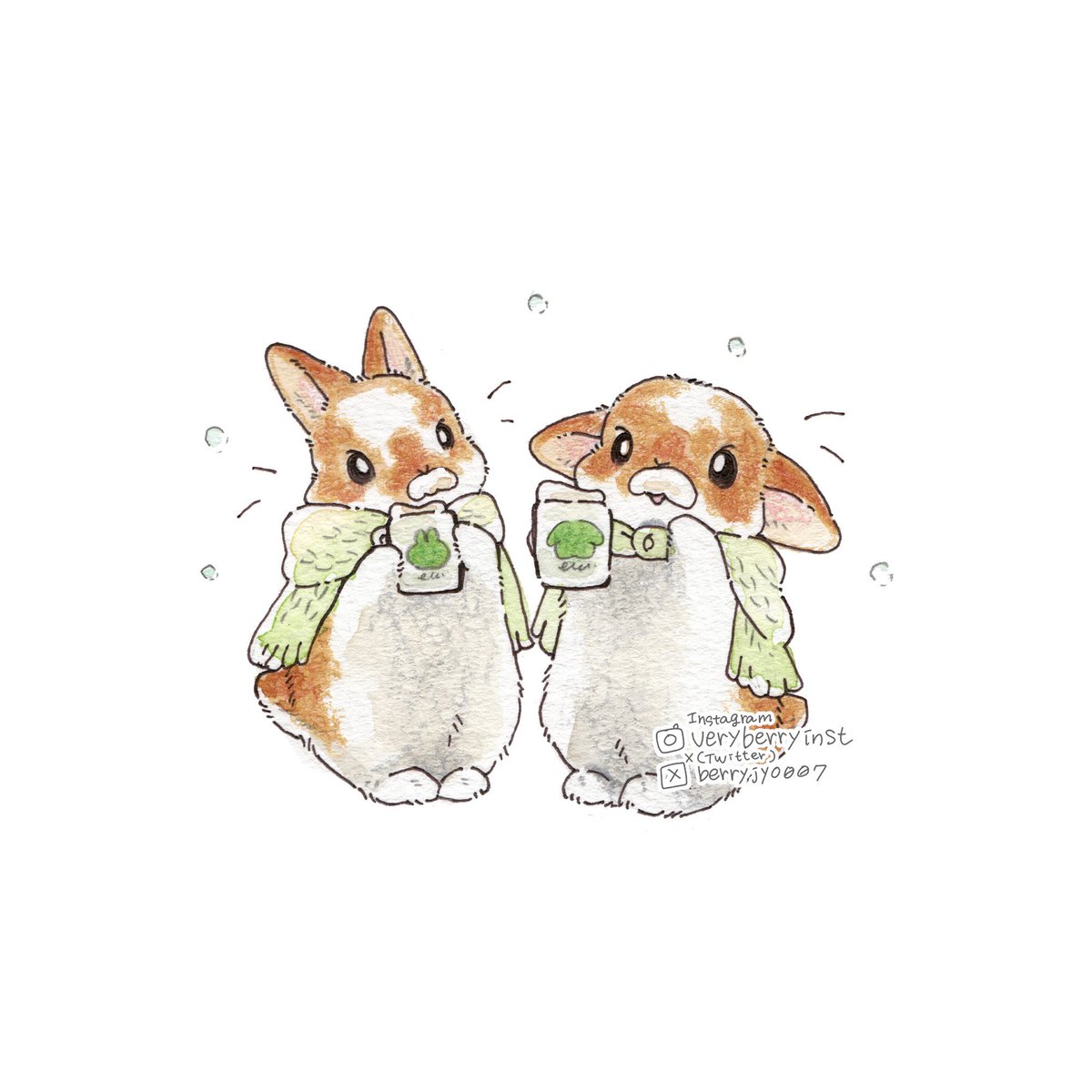 ☆うさぎさん。ページ☆ 🐰うさぎさんのクリスマス🎄🎁 〜毎日投稿2140日目