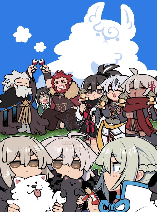 弊カルデア冠位サーヴァント #FGO