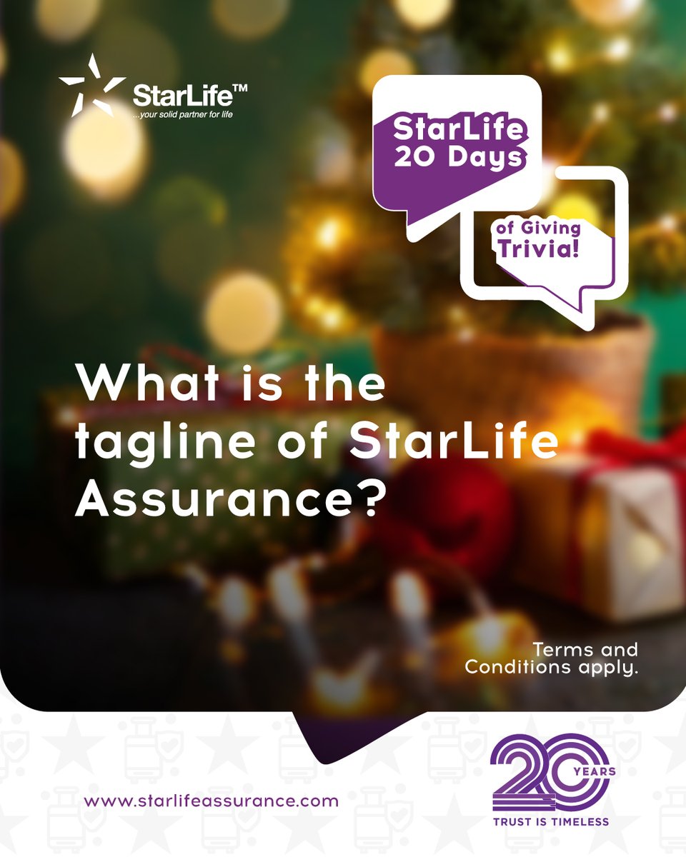 Starlifegh's tweet photo. It’s Day 5 of our 20 Days of Giving!

Answer the question &amp; Win a GHS500 shopping voucher. Tag 5 friends to follow @StarLifeAssurance. Once they do, comment “Done.”

You must have an active StarLife policy.

Winners for Days 1–5 will be selected on Instagram.

#20DaysOfGiving https://t.co/sjpuynchut