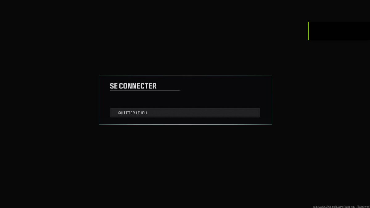 itsnerk's tweet photo. My game stays like this every time I start BO7, I can't play and it only offers me the option to quit, I can't do anything, does anyone have a solution? @CODUpdates @Treyarch @CallofDutyFR @CallofDuty https://t.co/i3kbvyI0pO