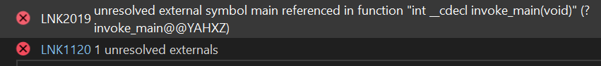 TheDJ_King's tweet image. anyone know how to solve this incomprehensible error at the start of my code in C++? I am beyond confused.