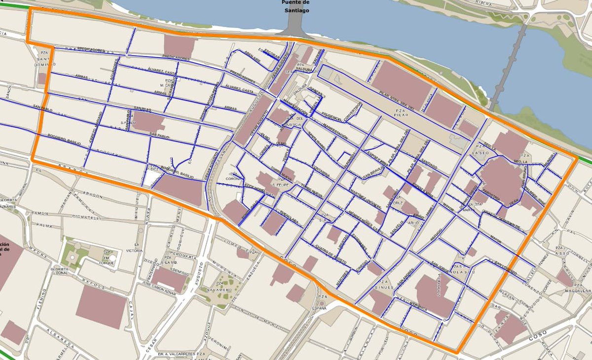 La ZBE de Zaragoza es un ejemplo claro de Greenwashing.

Las únicas calles no peatonales son, en la práctica:
Don Jaime
Mayor - etc - Predicadores
San Blas

Que usan principalmente residentes y locales comerciales, los cuáles están exentos.
Es decir, no cambia absolutamente nada