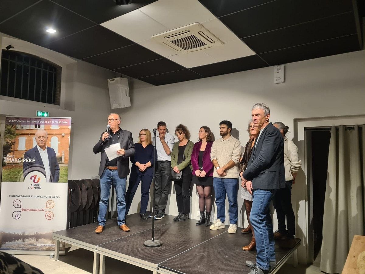 JToulousain's tweet image. #Municipales2026 à #LUnion : #MarcPéré lance sa campagne et dresse le bilan de son mandat 🗳️ lejournaltoulousain.fr/occitanie/haut… #HauteGaronne #Occitanie