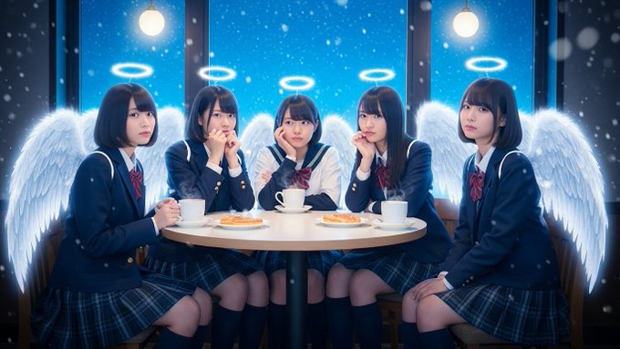 天国のカフェ cafe in blue heavenのツイート