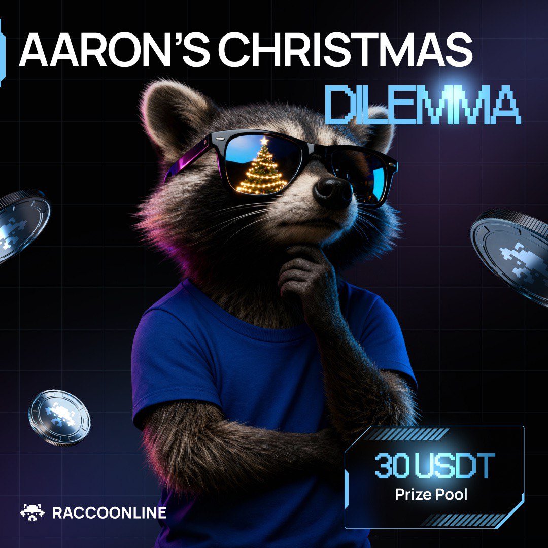 raccoonline_vpn's tweet photo. Alright, partners in crime. As promised, we’re kicking off the Christmas and New Year season — and we’ve been wondering what Aaron should hang on his tree this year. We had plenty of ideas, but it looks like we need your help.🎄

So, here’s the contest:

come up with and draw a Christmas ornament idea for our raccoon.

The three coolest ideas will get prizes from the marketing team.

And let’s keep it honest — no raccoon-logo ornaments. We can do better, right?

📣Rules:

🔹You have 24 hours to participate.

🔹 One participant = one idea.

🔹 Attach your drawing in the comments, describe your ornament, and include your TON wallet.

🔹 We’ll pick the three best ideas and send rewards to their creators.

🔹 Plagiarism means instant disqualification.

We’re sure you’ve got a great idea for what Aaron should hang on his tree this year.

That’s all. Stay in touch.🦝

#RaccoonLine #RaccoonLinedVPN #ROCCToken #RaccoonLineClickBot