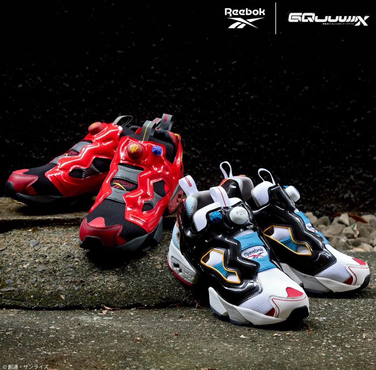機動戦士Gundam GQuuuuuuX x Reebok Instapump Fury 94 が国内12月12日