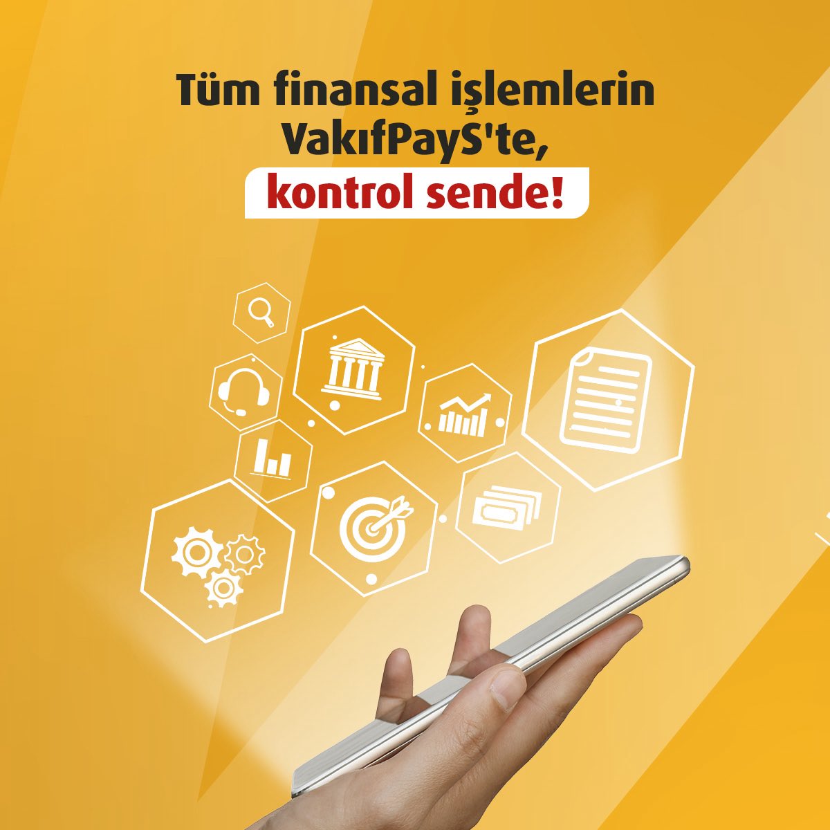 💳 Tüm finansal işlemlerin VakıfPayS’te, kontrol sende!

VakıfPayS ile ödemelerini kolayca yönet, işlemlerini hızlı ve güvenli bir şekilde gerçekleştir.

#VakıfPayS