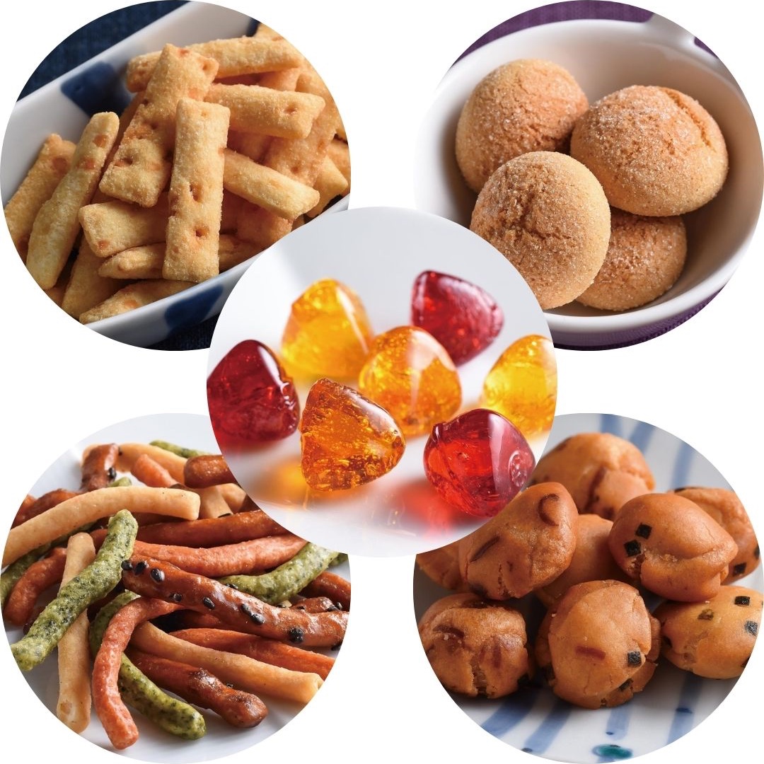 ちょっとした手土産の出番が増える時期におすすめ！
おやつ菓子5袋の詰合せ✨

飴、かりんとう、豆菓子、ピーセン、養生菓子のシリーズ5種類を詰合せた気軽なお持たせや差し入れなどにおすすめのギフトセットボックスです☺️
詳しく見る▶︎x.gd/Xy8TL