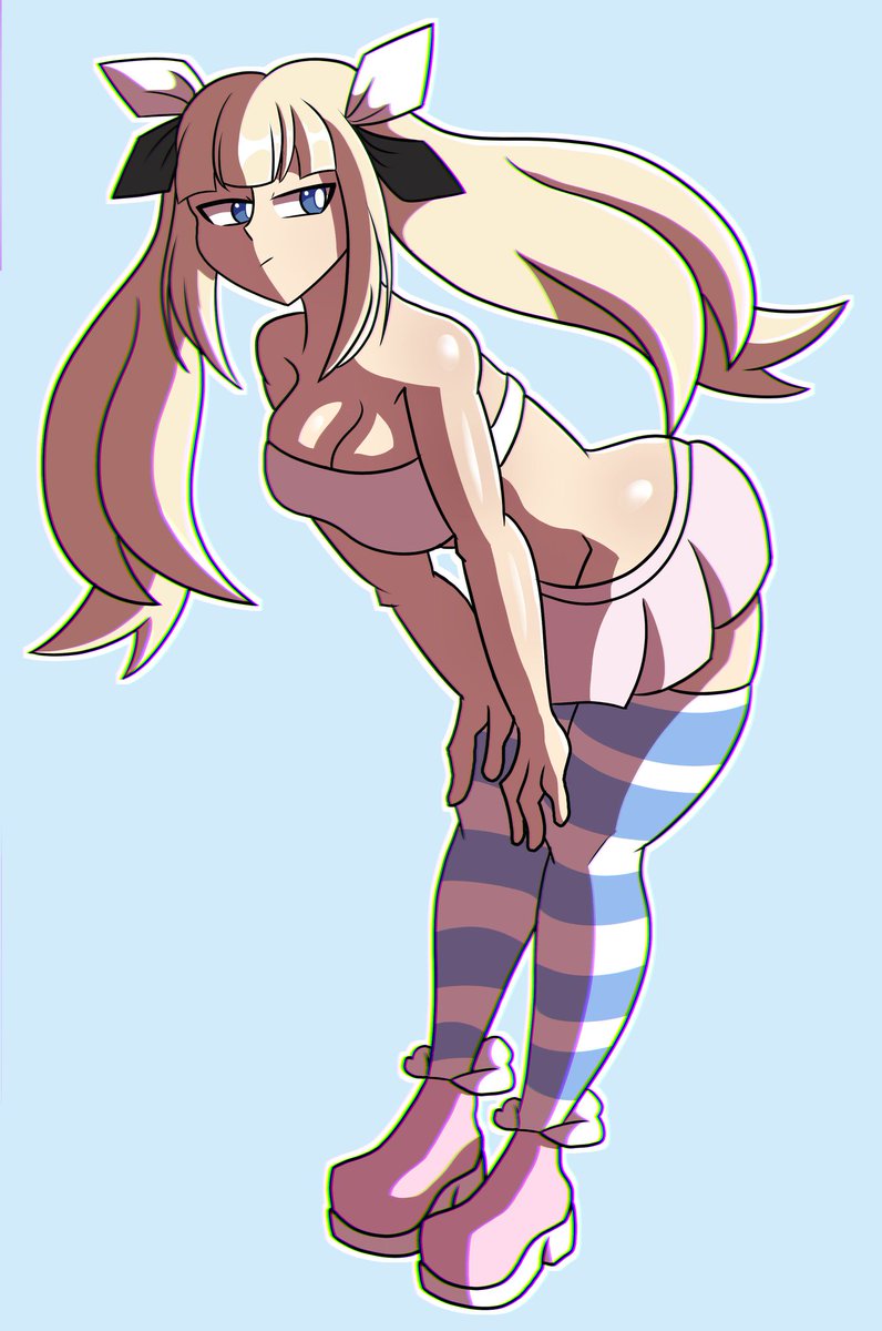 Lydia Nolan from Death End re;Quest.

<a href="/robvemoo/">RobVeemo</a> Thank you so much for both of these pieces. It was fun to contrast a more cutesy icon with a pin-up. It's definitely something i'd love to do again in the future ^^

#デスエンドリクエスト 
#LydiaNolan 
#Deathendrequest