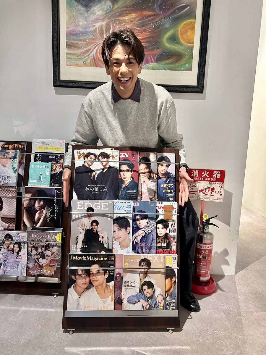 キャプテンの顔が 素敵に並んで crewは 鼻高々だったよ