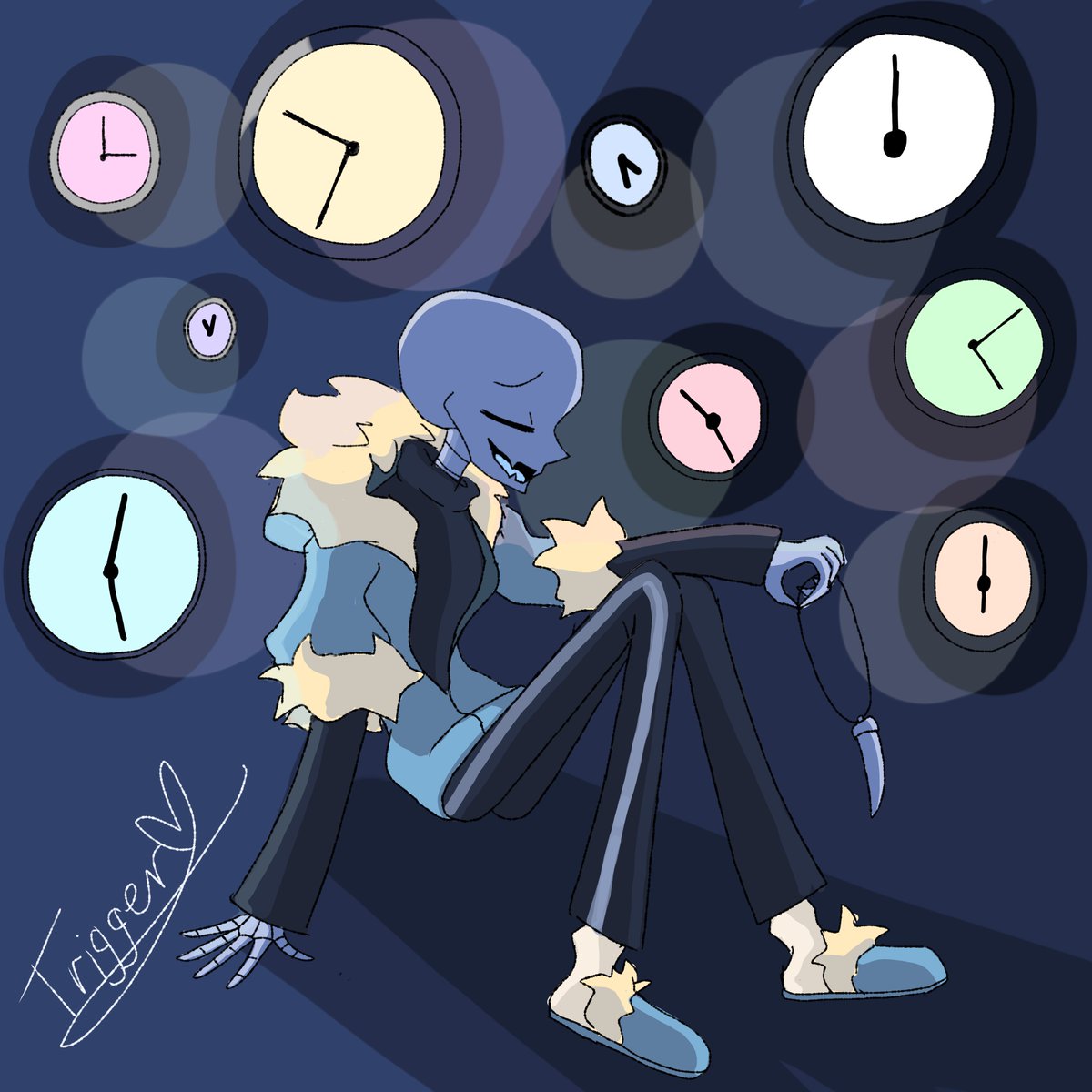 YesTrigger67841's tweet image. prehistoric 🌿
#utotale #papyrus #undertaleAU