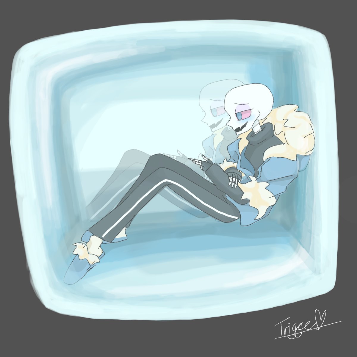 YesTrigger67841's tweet image. prehistoric 🌿
#utotale #papyrus #undertaleAU