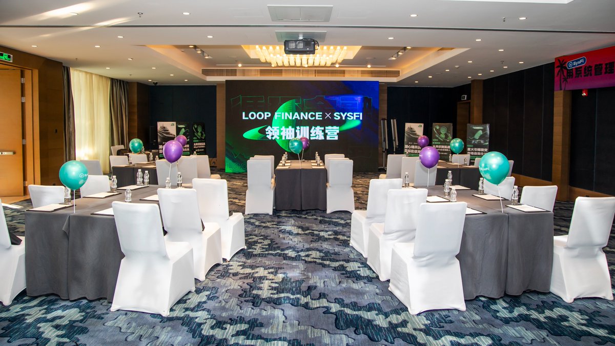 SysFi_bsc's tweet image. 🔥 SysFi × Loop Finance Hainan event wrapped up!

Great energy, solid discussions, and stronger community alignment.
Thanks to everyone who joined us — next stop, even bigger! 🌴🚀
#SysFi #LoopFinance #DeFi
