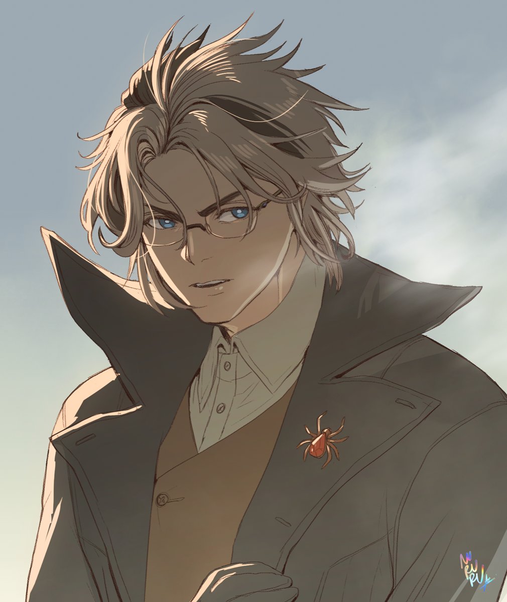 Broody guy with glasses is my weakness. 

#CrimzonMuze