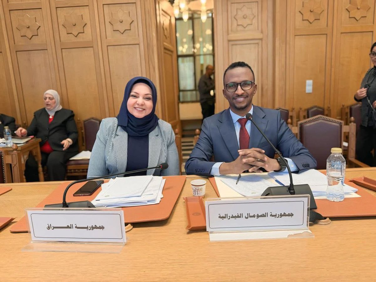 sntvnews1's tweet photo. Director General at Somalia-Türkiye Recep Tayyip Hospital, @Ashrafhussein87 represented the Ministry of Health in a regional meeting in Cairo on the Arab Plan for Maternal, Child & Youth Health (2019–2030).

At the meeting, #Somalia presented the progress made under the RMNCAH Strategy (2019–2024), while highlighting challenges such as high maternal mortality, limited health services, and the urgent need for youth-focused care.