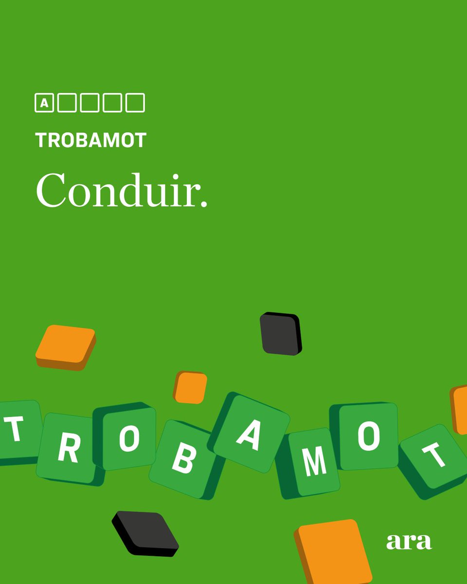 Va que avui és dilluns. Ai no, que és dimarts...😁

Enllaç: jocs.ara.cat/trobamot/ 

#ARAjocs #trobamot #passatempsencatala #jocsdellengua #diariARA