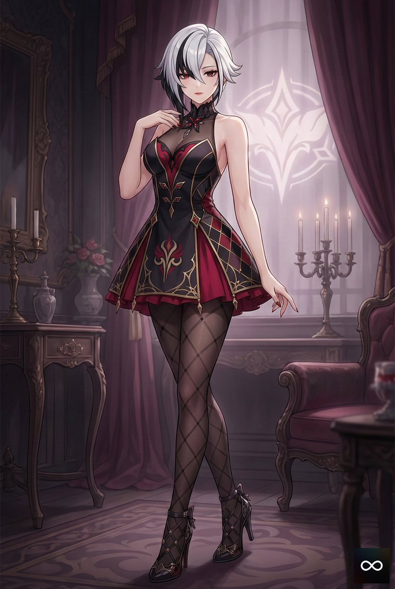 infinit61327782's tweet photo. The Knave's Masquerade
https://t.co/KNR7SPQlTZ
#INFINITYone22 #Arlecchino #GenshinImpact #Fatui #GothicFashion #AnimeArt #DigitalIllustration #AIArt #RedAndBlack #AnimeGirl #FanArt #DarkFantasy #CharacterDesign #Waifu #Elegant #MangaStyle #ArtTwt #OOTD #VisualArt #AnimeAesthetic https://t.co/iaMZath2U9
