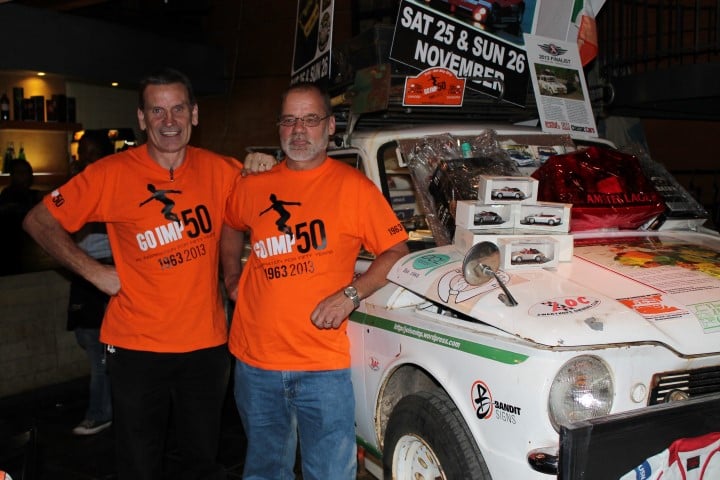 17 days till Christmas. J is for JoLon Imp. The car driven over 14000 miles, 3 continents and 20 countries to celebrate the 50th anniversary of the Imp launch. Done in less than 40 days in 2013.