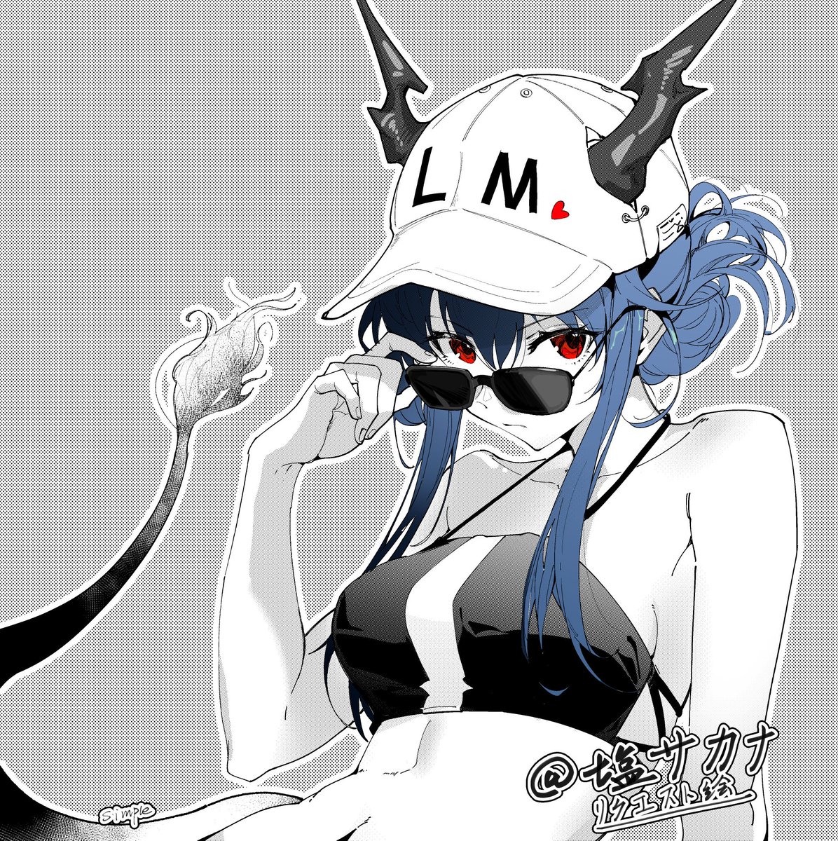 shioshio_sakana's tweet image. 観光客の女性C　＃アークナイツ