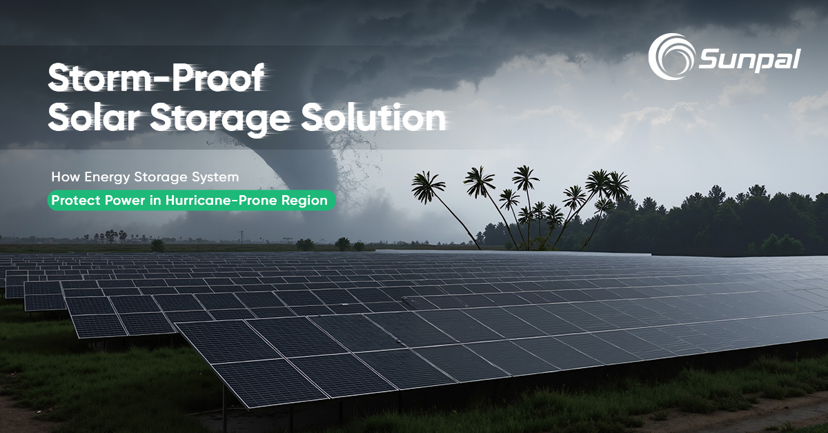 Living in hurricane zones🌪️?
🔋Your energy storage needs more than waterproofing to survive!
Discover the real resilience secrets㊙️.
🖱️Check now: sunpal-energy.com/energy-storage…

#EnergyStorage #SolarPower #HurricanePrep #OffGrid