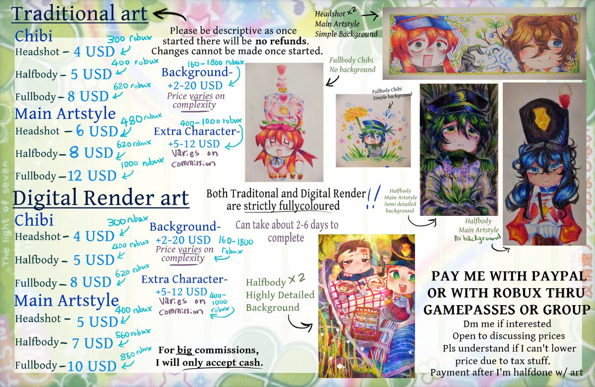‼️Opening commissions‼️
 Accepting robux too gulp anyways will take in 10 SLOTS 👅 for more examples of my art you can explore my media tab DM me here or my discord (Cyberbronya) if interested
#ArtCommission #robuxcommission