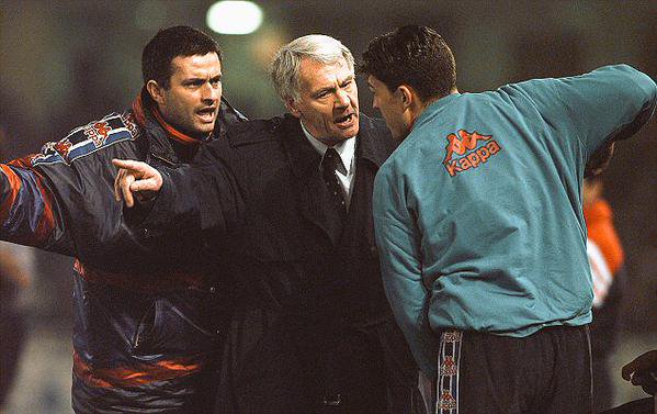Sir Bobby Robson and Jose Mourinho 🌟