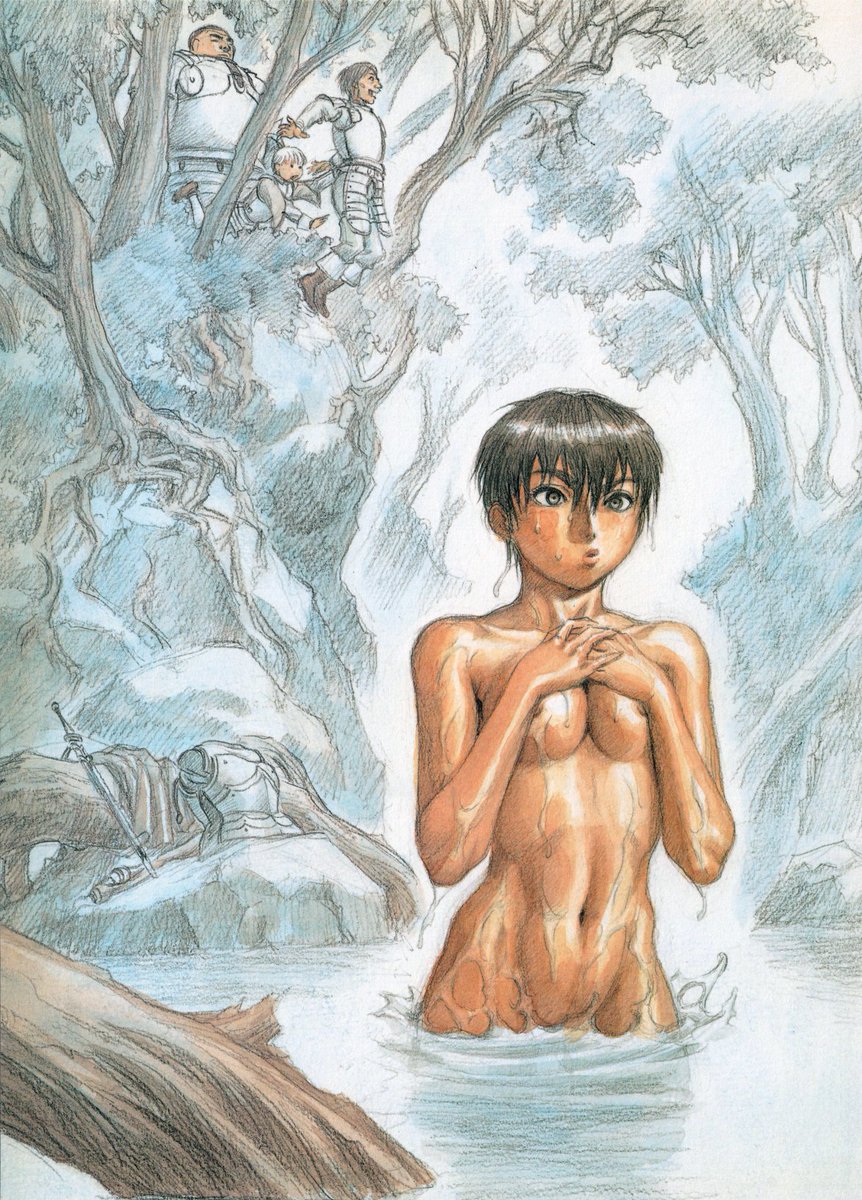Kentaro Miura Art ⚔ tweet media