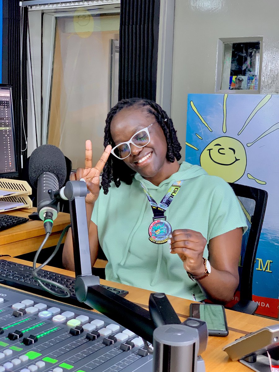 CapitalFMUganda's tweet photo. #Consolate came in winning today and trust me, she’s not talking to anyone.
Say “hey” and boom
she’s already flashing that medal in your face #CapitalFM https://t.co/Cyc74Nb4Rg